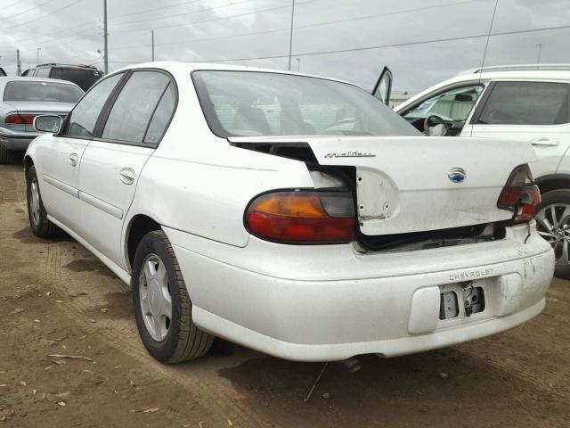 1G1NE52J7Y6257331 - 2000 CHEVROLET MALIBU LS WHITE photo 3