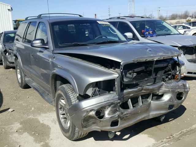 1B4HS28N41F528113 - 2001 DODGE DURANGO SILVER photo 1