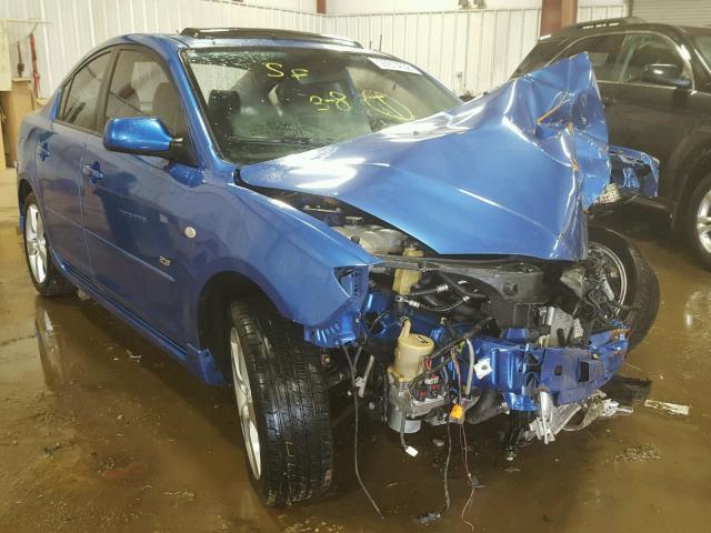 JM1BK323761449948 - 2006 MAZDA 3 S BLUE photo 1