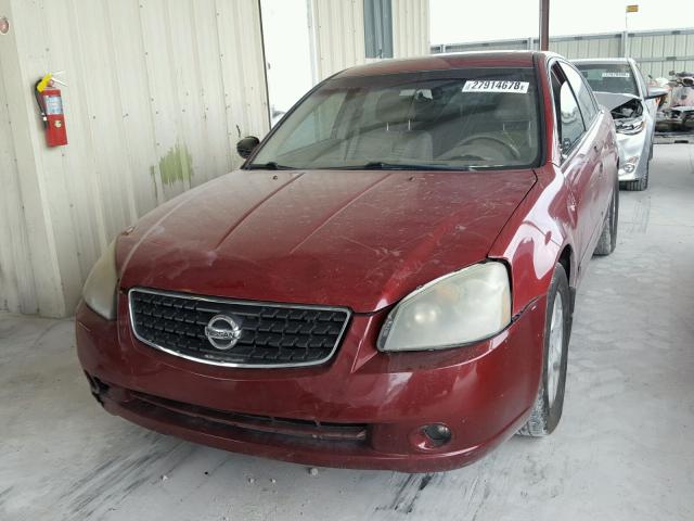 1N4BL11D15C213056 - 2005 NISSAN ALTIMA SE RED photo 2