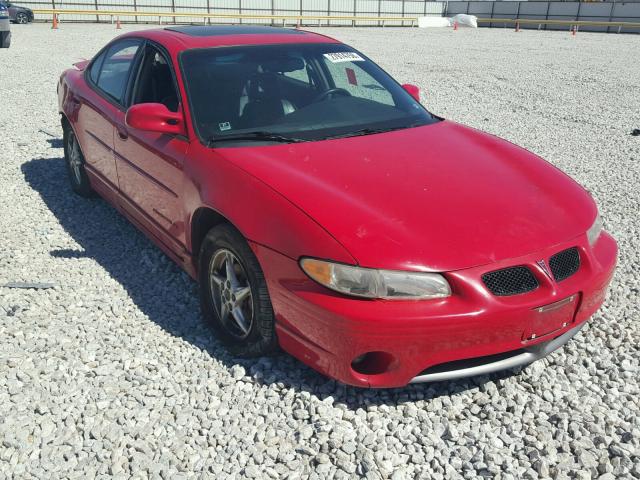 1G2WP52K91F136616 - 2001 PONTIAC GRAND PRIX Qırmızı foto 1