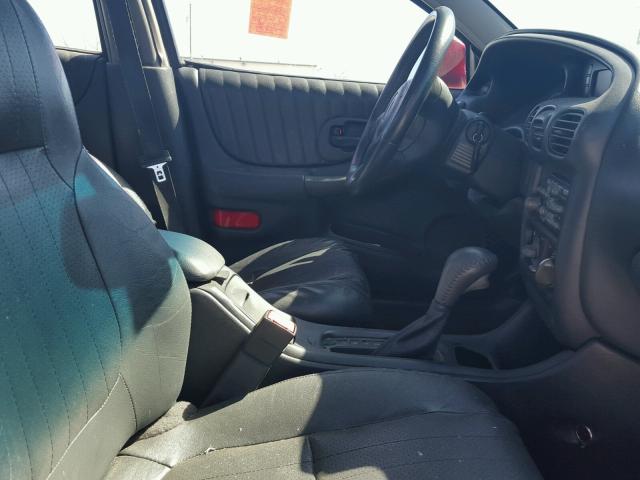 1G2WP52K91F136616 - 2001 PONTIAC GRAND PRIX Qırmızı foto 5