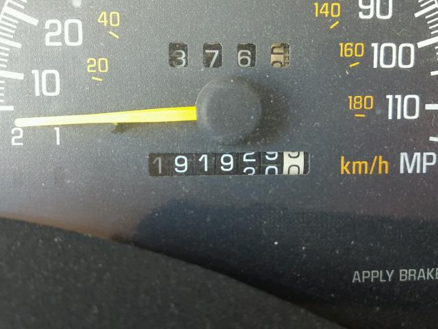 1G2WP52K91F136616 - 2001 PONTIAC GRAND PRIX Qırmızı foto 8