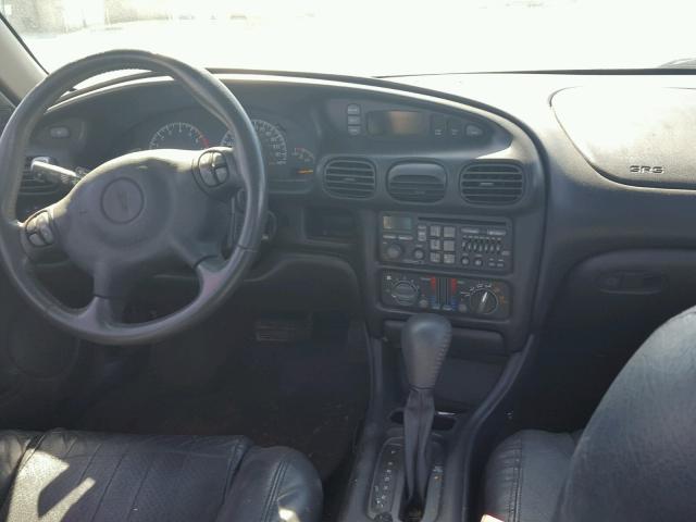 1G2WP52K91F136616 - 2001 PONTIAC GRAND PRIX Qırmızı foto 9