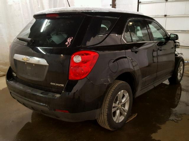 2GNALAEK0E6354022 - 2014 CHEVROLET EQUINOX LS BLACK photo 4