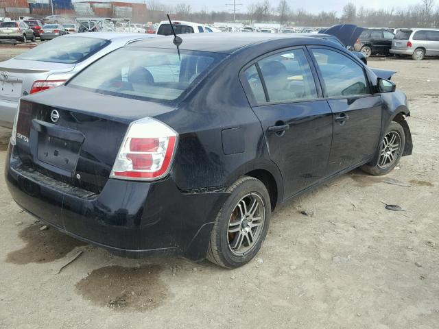 3N1AB61E48L736193 - 2008 NISSAN SENTRA 2.0 BLACK photo 4