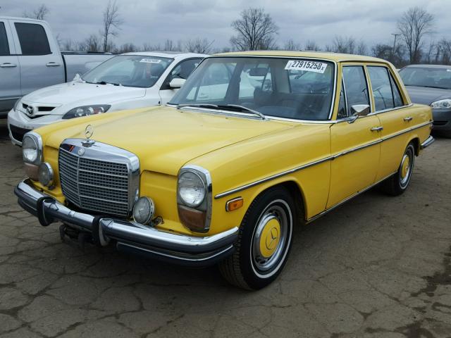 11406012016086 - 1973 MERCEDES-BENZ BENZ YELLOW photo 2