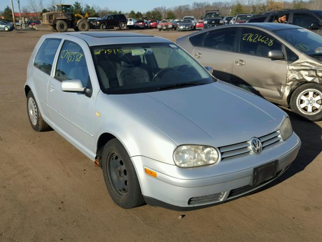 WVWBF21J3YW226312 - 2000 VOLKSWAGEN GOLF GL TD SILVER photo 1