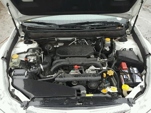 4S4BRBGC3B3422092 - 2011 SUBARU OUTBACK 2. WHITE photo 7