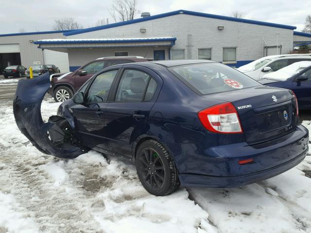 JS2YC414585102787 - 2008 SUZUKI SX4 BLUE photo 3