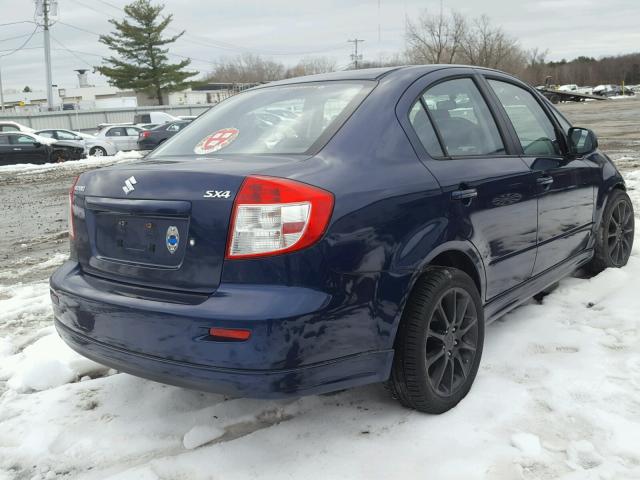 JS2YC414585102787 - 2008 SUZUKI SX4 BLUE photo 4