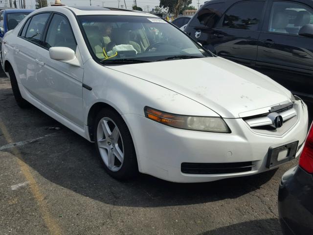 19UUA66274A071532 - 2004 ACURA TL WHITE photo 1