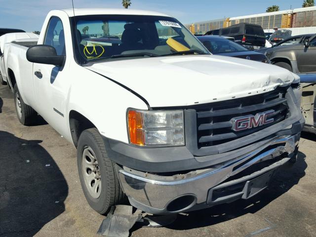 1GTPCTEX9AZ202278 - 2010 GMC SIERRA C15 WHITE photo 1