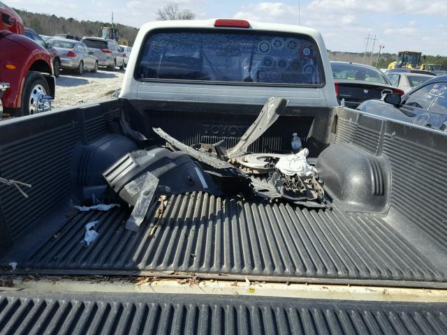 4TAUN41B6SZ032794 - 1995 TOYOTA TACOMA WHITE photo 6