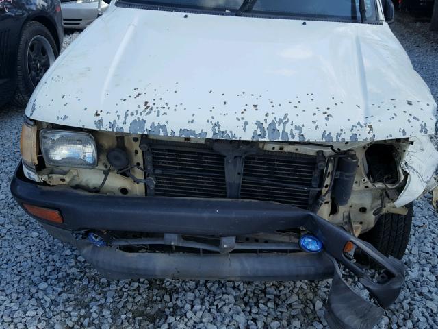 4TAUN41B6SZ032794 - 1995 TOYOTA TACOMA WHITE photo 7