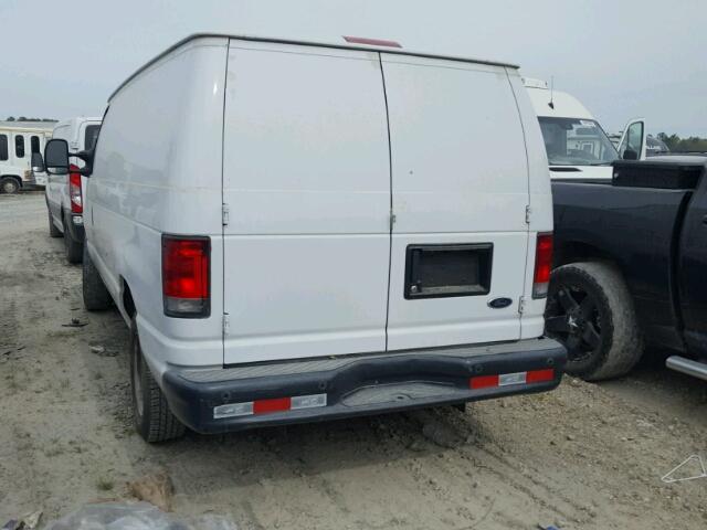 1FTNE1EW4EDA69994 - 2014 FORD ECONOLINE WHITE photo 3