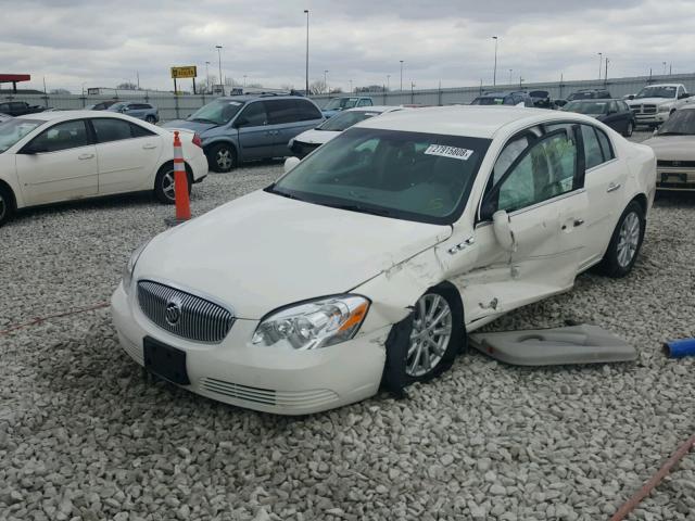 1G4HD57MX9U144041 - 2009 BUICK LUCERNE CX WHITE photo 2