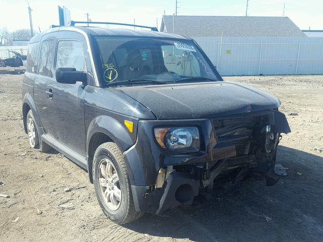 5J6YH28798L003265 - 2008 HONDA ELEMENT EX BLACK photo 1