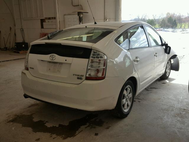 JTDKB20UX93478777 - 2009 TOYOTA PRIUS WHITE photo 4