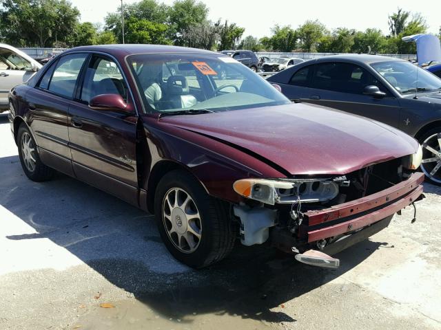 2G4WB52K6X1456921 - 1999 BUICK REGAL LS MAROON photo 1