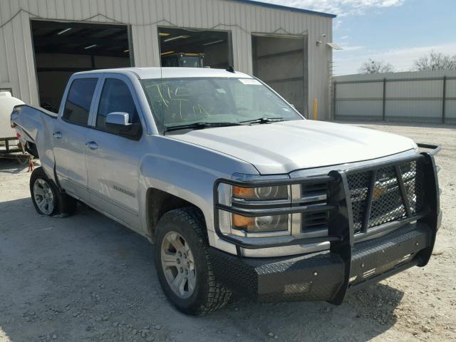 1GCUKSEC6EF194046 - 2014 CHEVROLET SILVERADO SILVER photo 1