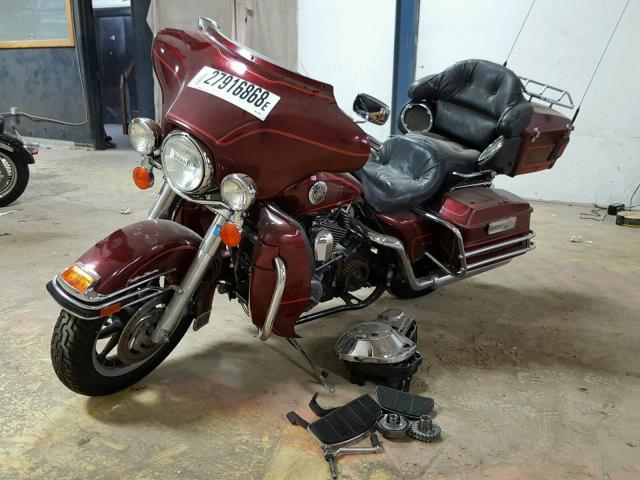 1HD1FCW151Y635656 - 2001 HARLEY-DAVIDSON FLHTCUI RED photo 2