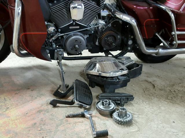 1HD1FCW151Y635656 - 2001 HARLEY-DAVIDSON FLHTCUI RED photo 9