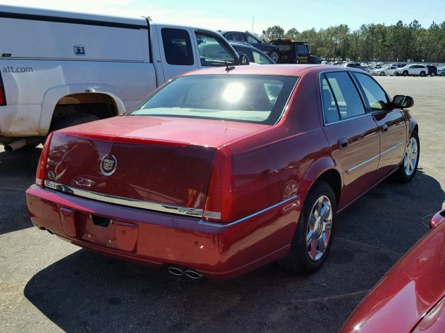 1G6KD57Y26U231184 - 2006 CADILLAC DTS RED photo 4