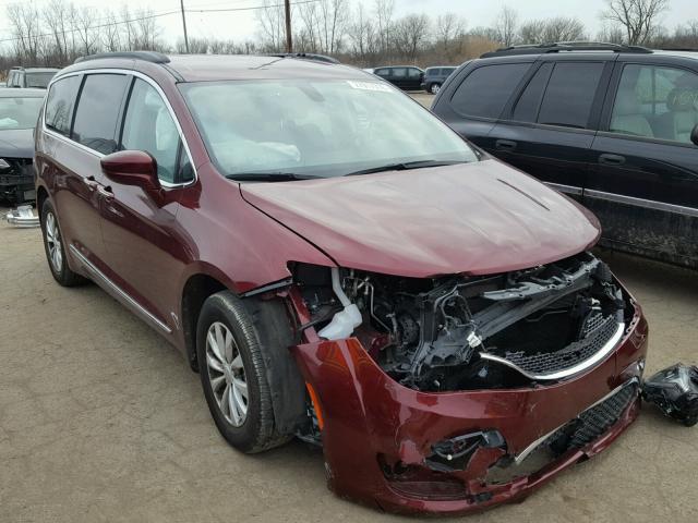 2C4RC1BG8HR592067 - 2017 CHRYSLER PACIFICA T RED photo 1