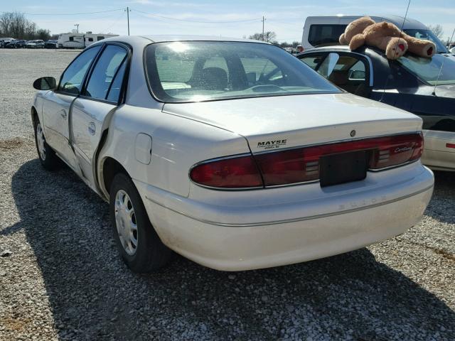 2G4WS52J631141540 - 2003 BUICK CENTURY CU WHITE photo 3