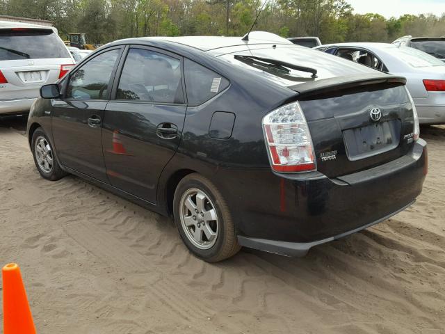 JTDKB20U983428810 - 2008 TOYOTA PRIUS BLACK photo 3