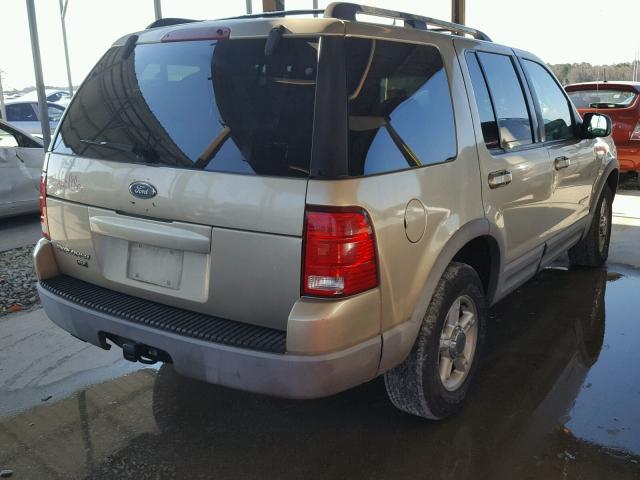 1FMDU63E92UA66506 - 2002 FORD EXPLORER X GOLD photo 4