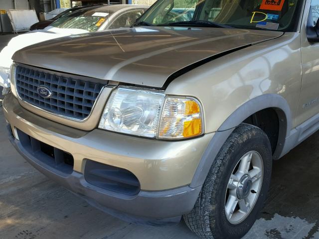 1FMDU63E92UA66506 - 2002 FORD EXPLORER X GOLD photo 9