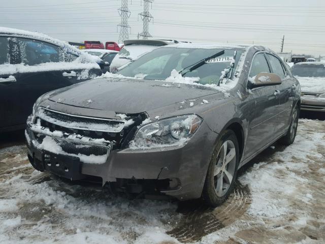 1G1ZC5E06CF346567 - 2012 CHEVROLET MALIBU 1LT BROWN photo 2