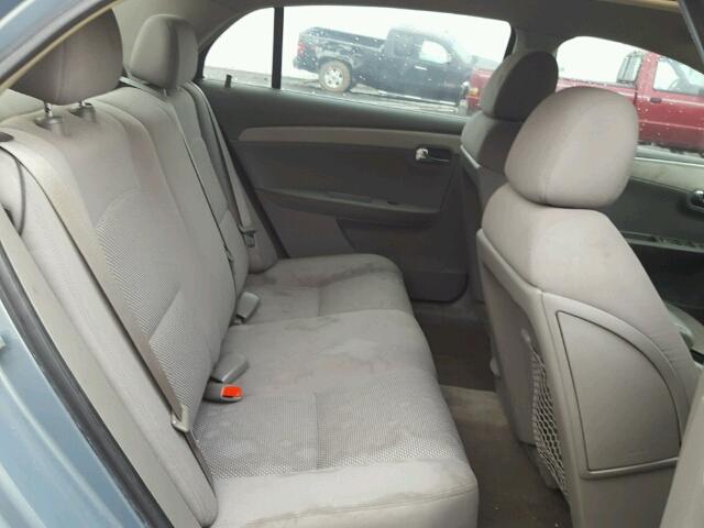 1G1ZH57B484265991 - 2008 CHEVROLET MALIBU 1LT BLUE photo 6