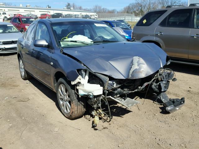 JM1BK32F371669664 - 2007 MAZDA 3 I GRAY photo 1