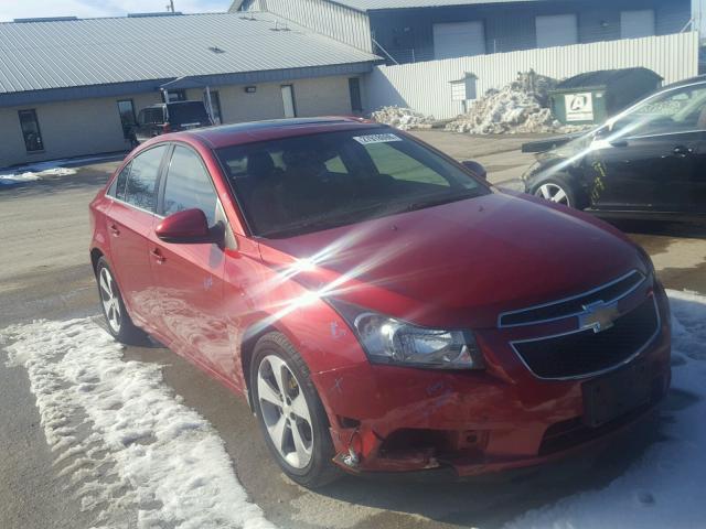 1G1PG5S97B7136115 - 2011 CHEVROLET CRUZE LT RED photo 1