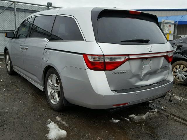 5FNRL5H96CB133351 - 2012 HONDA ODYSSEY TO SILVER photo 3