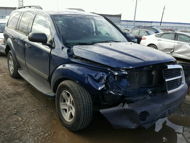 1D4HB38N76F120367 - 2006 DODGE DURANGO SX BLUE photo 1