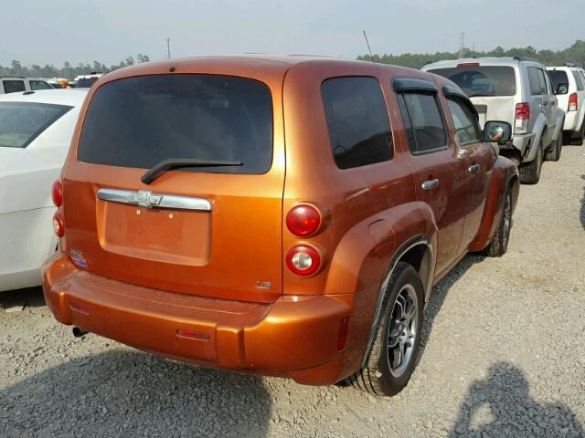3GNDA13D16S607925 - 2006 CHEVROLET HHR LS ORANGE photo 4