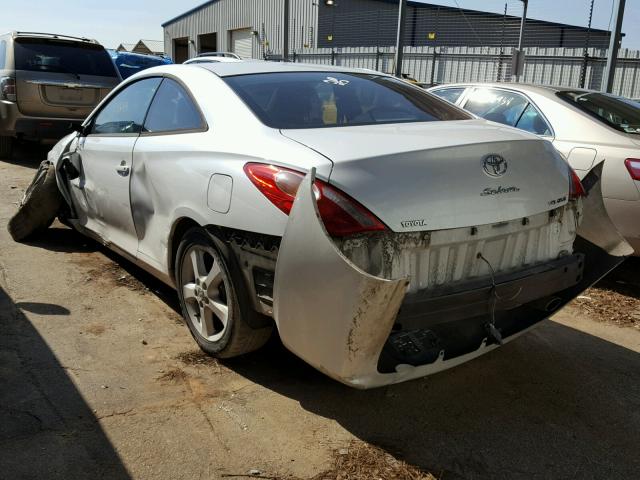 4T1CA38P24U012769 - 2004 TOYOTA CAMRY SOLA WHITE photo 3