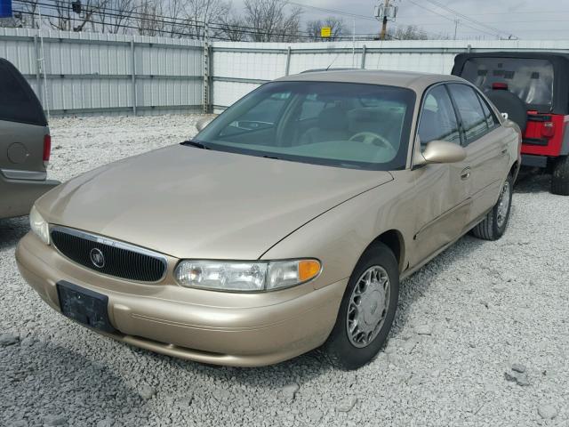 2G4WS55J041238374 - 2004 BUICK CENTURY CU TAN photo 2