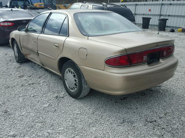 2G4WS55J041238374 - 2004 BUICK CENTURY CU TAN photo 3