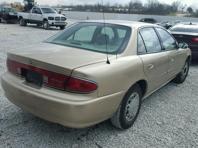 2G4WS55J041238374 - 2004 BUICK CENTURY CU TAN photo 4