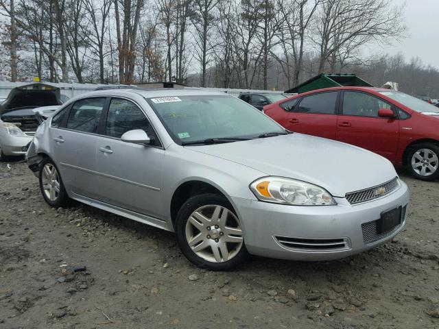 2G1WG5E38C1104825 - 2012 CHEVROLET IMPALA LT SILVER photo 1