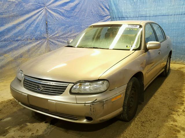 1G1ND52J5X6277045 - 1999 CHEVROLET MALIBU TAN photo 2