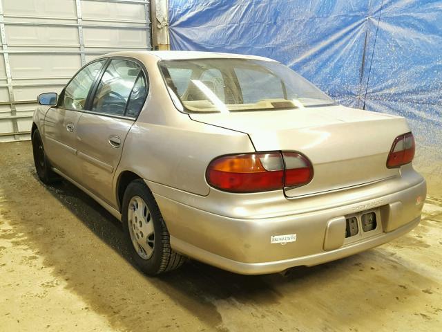 1G1ND52J5X6277045 - 1999 CHEVROLET MALIBU TAN photo 3