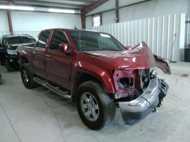 1GTJTCDE3A8113012 - 2010 GMC CANYON SLE MAROON photo 1