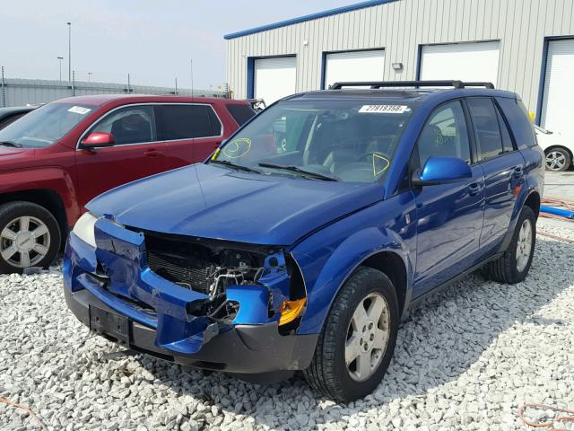 5GZCZ63465S819660 - 2005 SATURN VUE BLUE photo 2