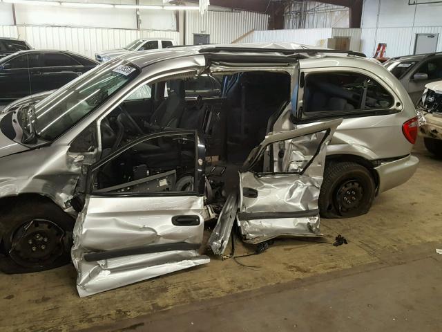 1D4GP24R27B261999 - 2007 DODGE GRAND CARA SILVER photo 9